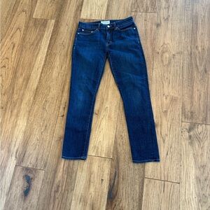 Derek Lam Dark Blue Devi Mid Rise Skinny Jeans Size 27